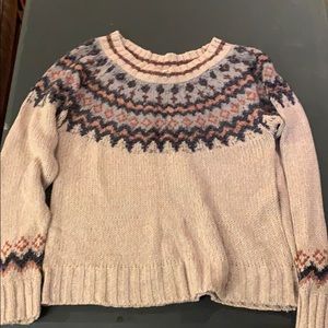 Maurices light pink sweater